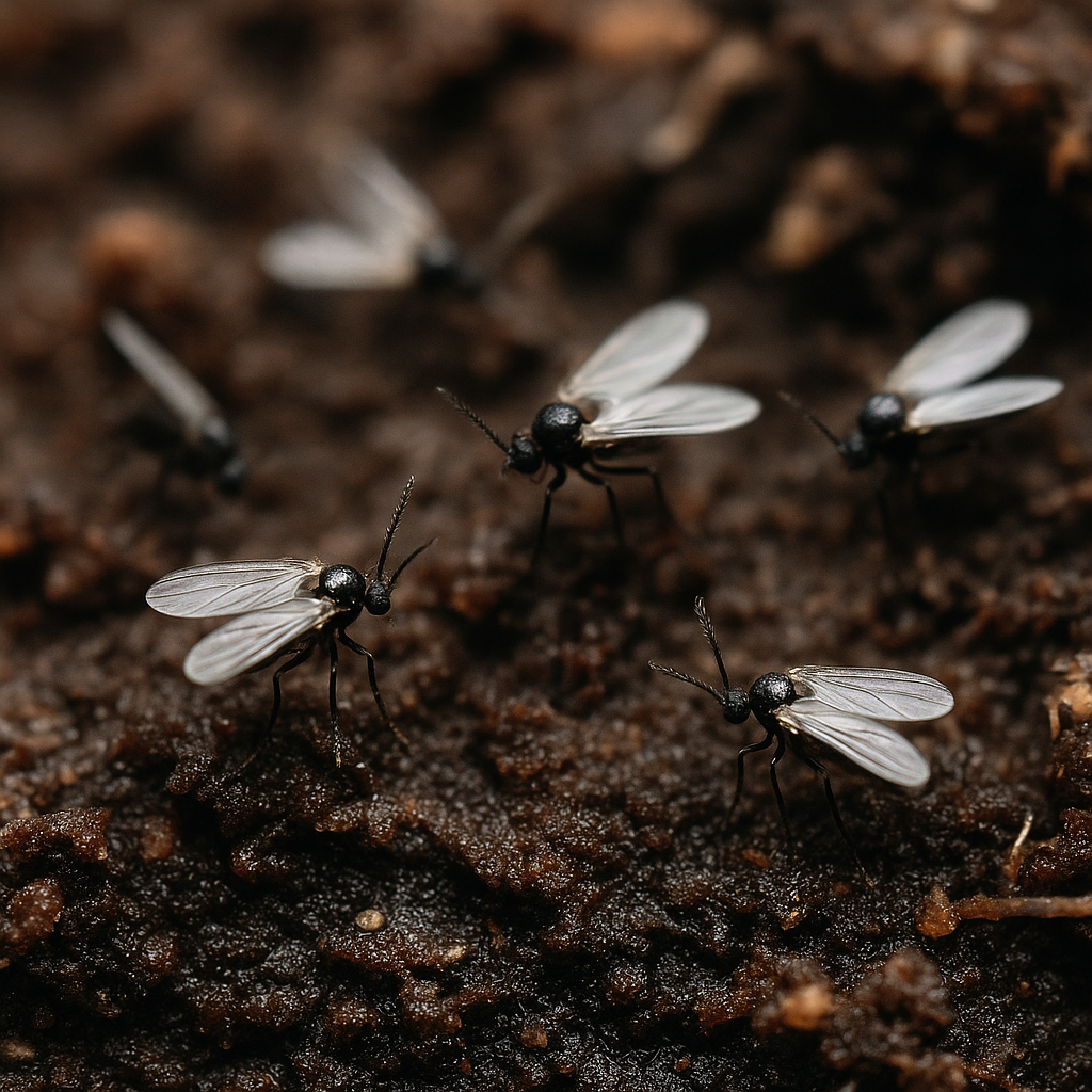Fungus Gnats — The Tiny Flyers in Your Soil