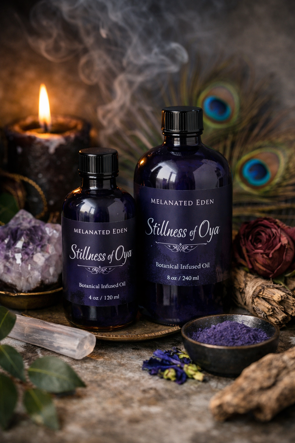 Melanated Eden: Botanical Beauty