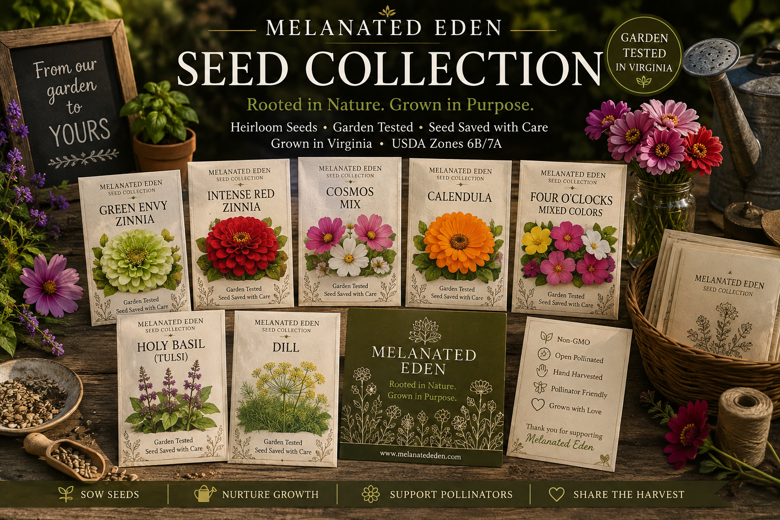 Melanated Eden Seeds