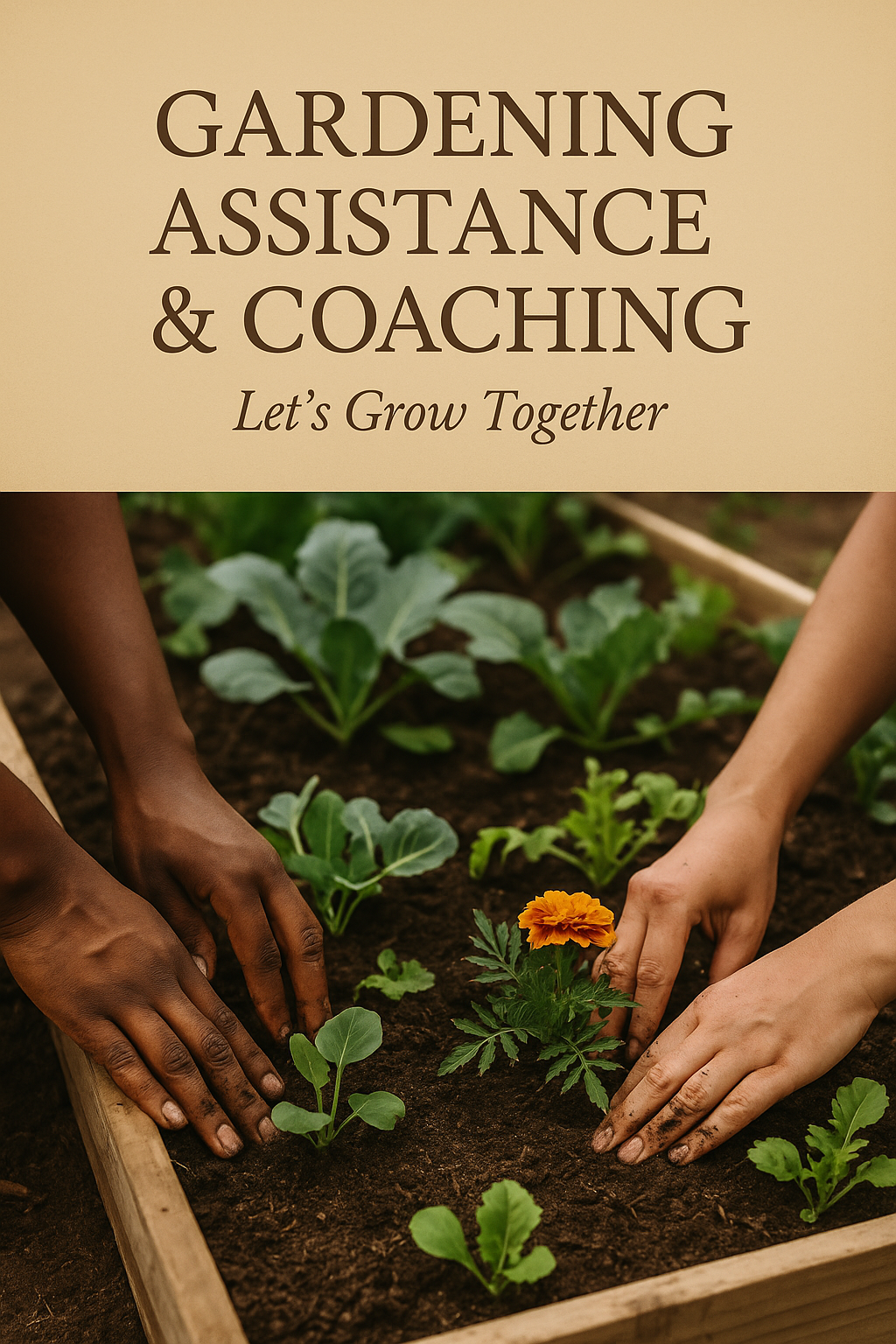 Gardening Assistance & Coaching Service