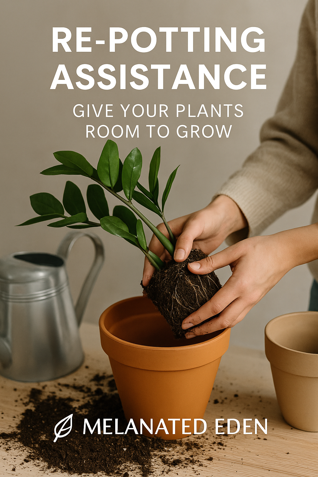 Re-Potting Assistance & Plant Refresh Service