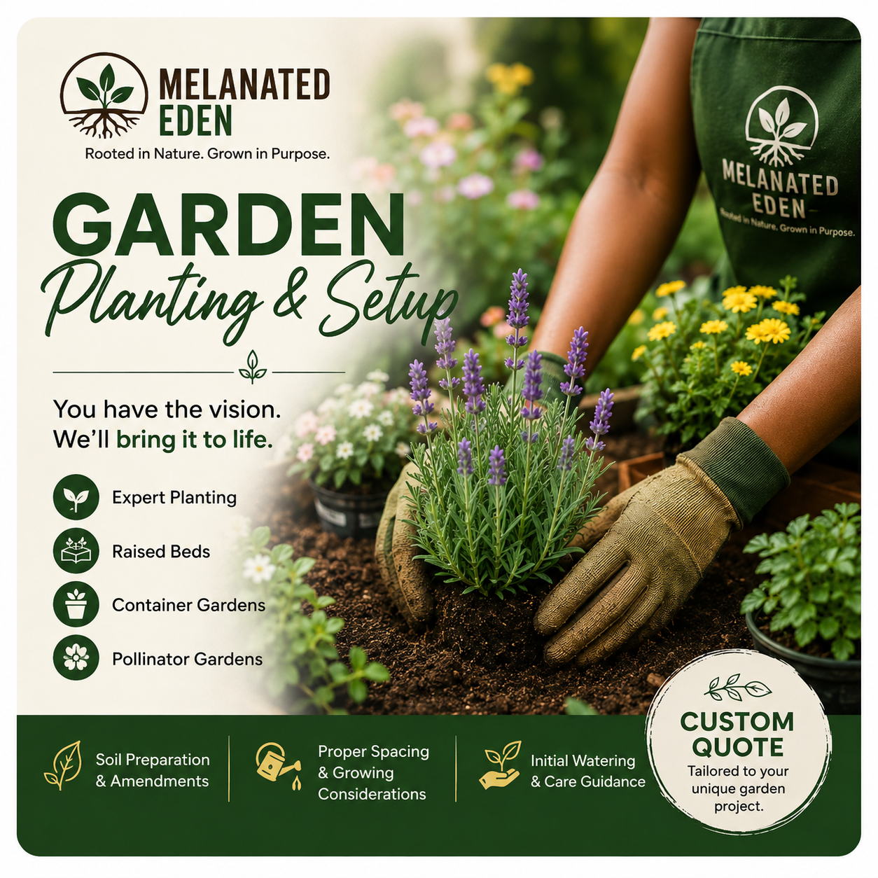 Garden Planting & Setup